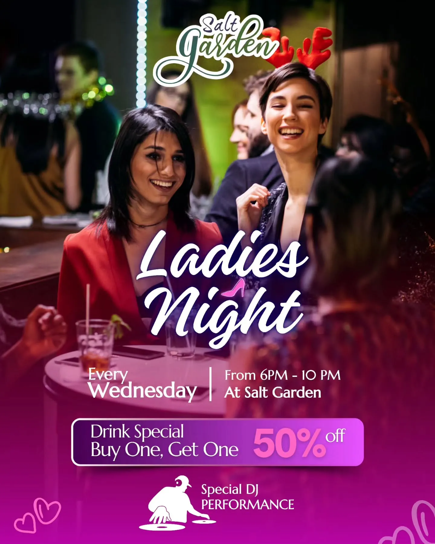 Girl's night is calling